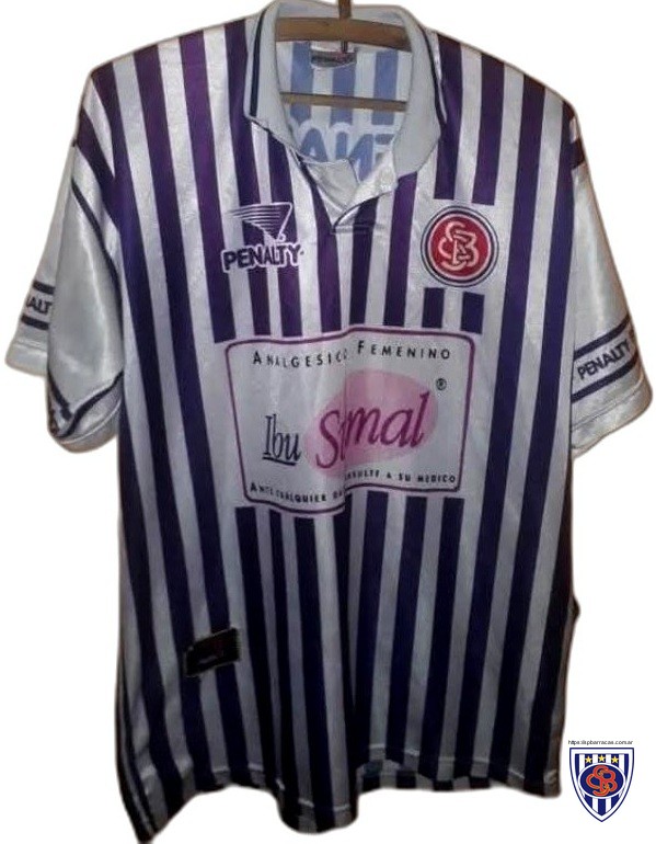 Camiseta Penalty de Sportivo Barracas entre 1996 y 1997